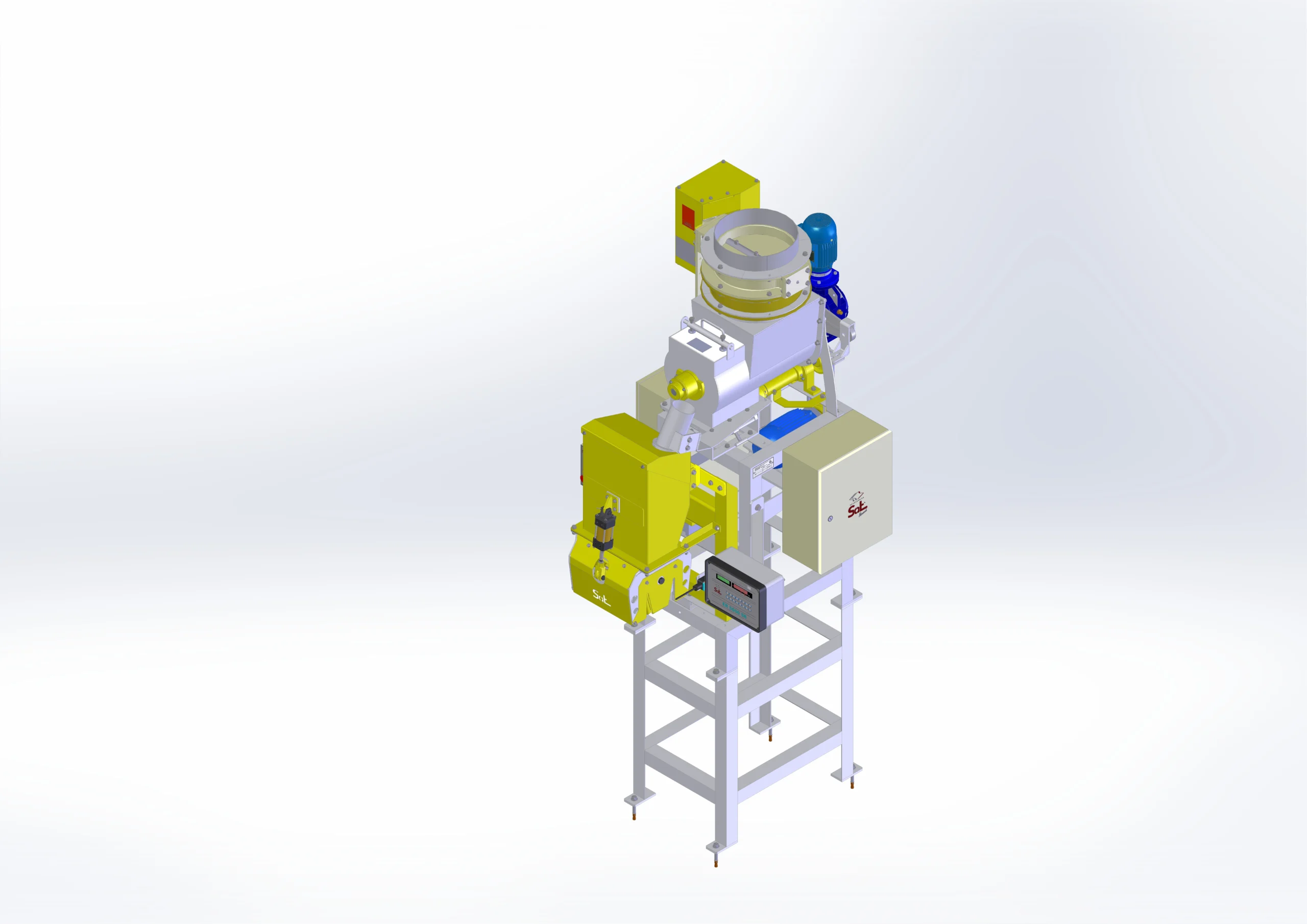 Ensacadeira Boca Aberta Pré Rosca EBAPR 5001 SB Pesagem Direta (1)