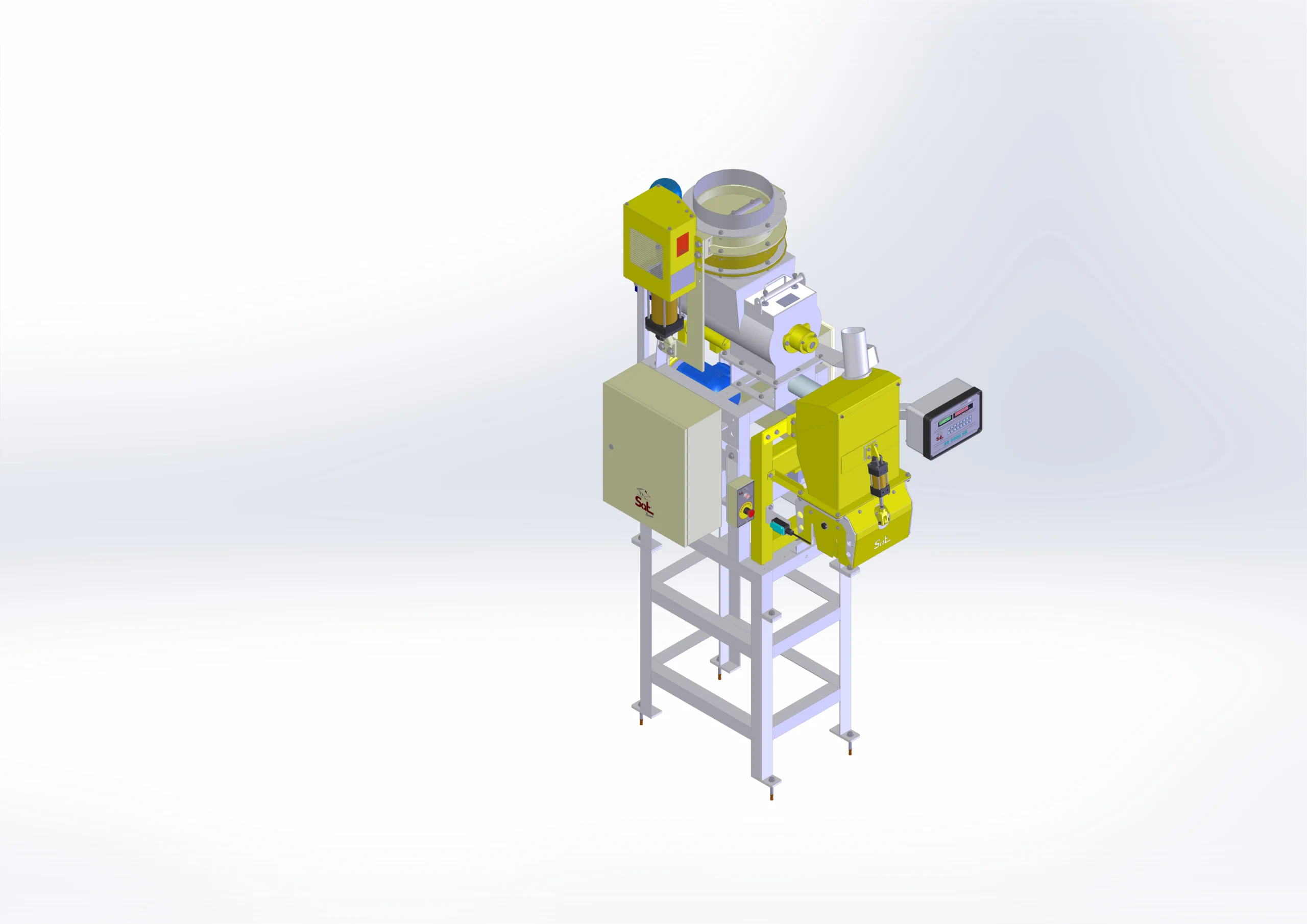 Ensacadeira Boca Aberta Pré Rosca EBAPR 5001 SB Pesagem Direta (2)